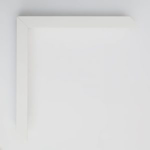 marco madera blanca satinada 50x25 - Imagen 2