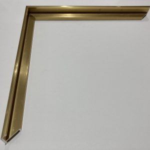 marco aluminio oro brillo - Imagen 2
