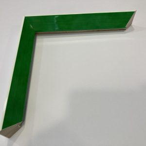 marco uno laca verde 3x2 cm - Imagen 2