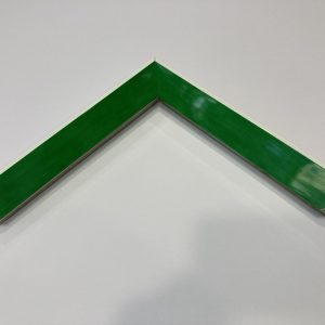 marco uno laca verde 3x2 cm - Imagen 1